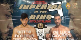 Battipaglia. Giovanni De Luca torna sul ring per il titolo italiano k1 pro, 80 kg