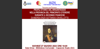 Capaccio. Domani la presentazione del libro “Profili Storici del Brigantaggio”