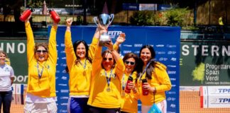 La battipagliese Irma di Cunzolo ha vinto, con la squadra del Fiore club Virgo tennis, il campionato italiano della coppa dei doppi femminili trpa Fitp