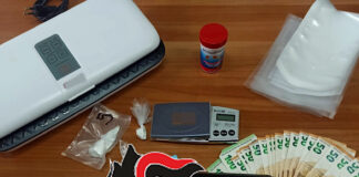 Arrestato a Buccino un uomo per detenzione e spaccio di droga