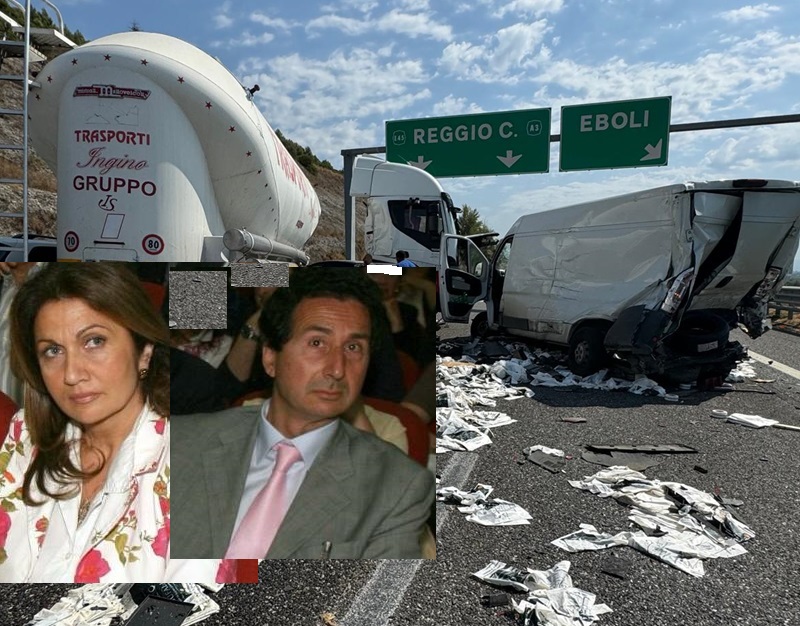 Eboli. Tragedia,incidente sull'autostrada. Morte due persone. Traffico in tilt anche a Battipaglia