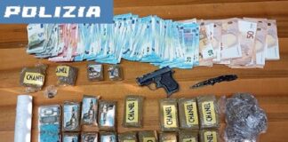 Battipaglia. Arrestato noto commerciante (P.L.) con l’accusa di spaccio di droga. Sorpreso con 2,450 kg di hashish, 100 grammi di marijuana