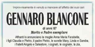 Necrologio. Domani alle 10,00 le esequie di Gennaro Blancone a Macchia di Montecorvino Rovella