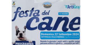 Battipaglia. Villa comunale E. M. Longo, a domani la 13ª edizione della Festa del Cane