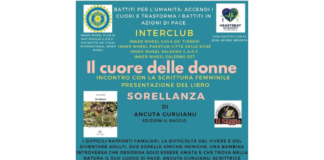 Battipaglia. Il Cuore delle Donne: presentazione del Libro “Sorellanza” di Ancuta Gurianu