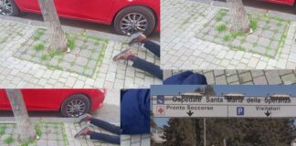 Battipaglia. Marciapiede sconnesso in Via R. Jemma, anziano cade e finisce in ospedale