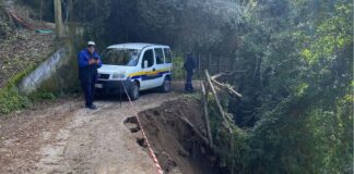 Olevano sul Tusciano, nuovi smottamenti lungo la strada per la Grotta di San Michele