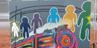 Battipaglia. Prima tappa “Percorsi Cromatici”, iniziativa di Officina Stramà e Civica Mente