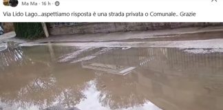 Battipaglia. Allagamenti in via Lido Lago, continua sui social la protesta dei residenti