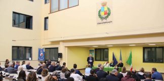Battipaglia. Palazzo di città, l’arcivescovo Mons. Bellandi incontra le autorità civili, militari e religiose