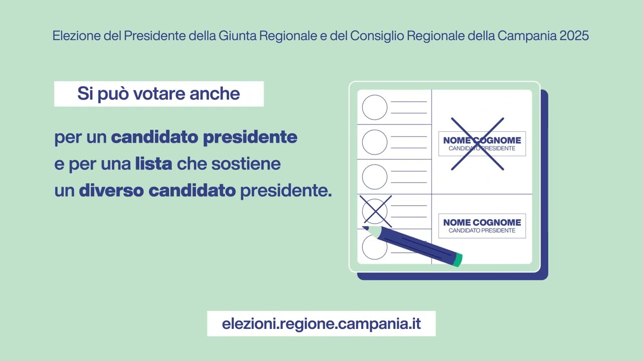 come si vota alle regionali 2025