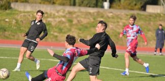 Battipagliese – Stabia City, ieri allenamento congiunto. La partitella finisce 1 a 1