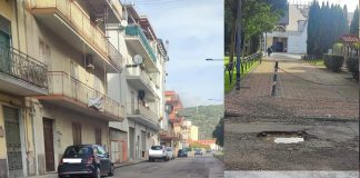 Battipaglia. Buca in via Guicciardini, protestano i residenti
