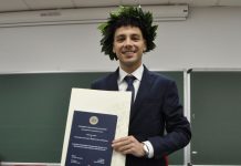 Battipaglia. Auguri al neodottore Luigi Palladino per la laurea in Ingegneria Civile