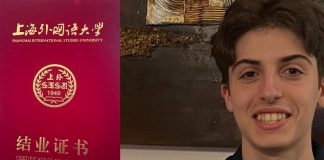 Da Battipaglia a Shanghai: il successo del giovane Gerardo Del Tufo, eccellenza in Cina