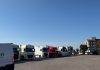 Battipaglia, la protesta dei Tir si allarga: presidio allo stadio Pastena, attesi gli studenti per il corteo